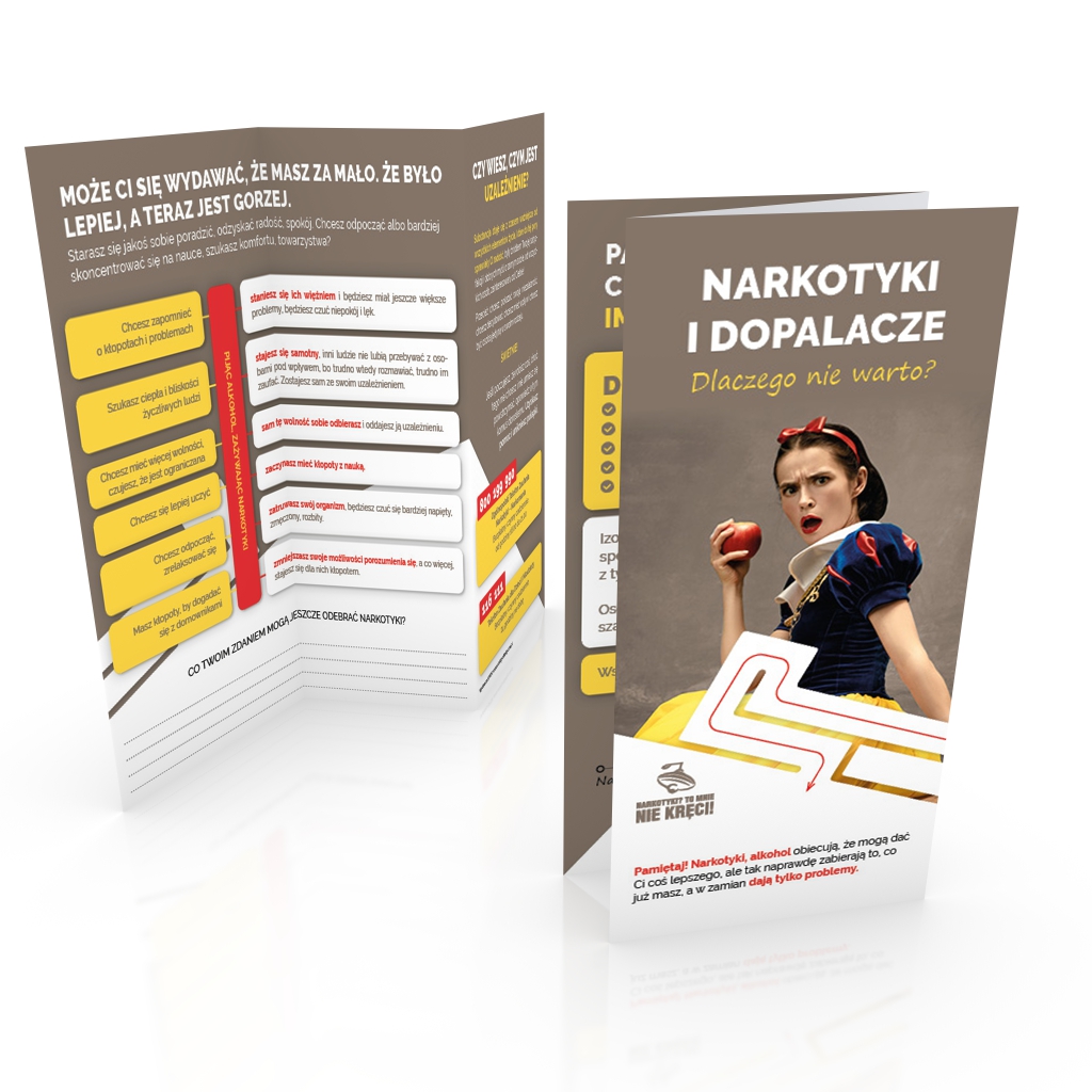 Karta pracy dla uczniów (5-8 klasa SP) - Narkotyki i dopalacze. Dlaczego nie warto? (materiał poglądowy)