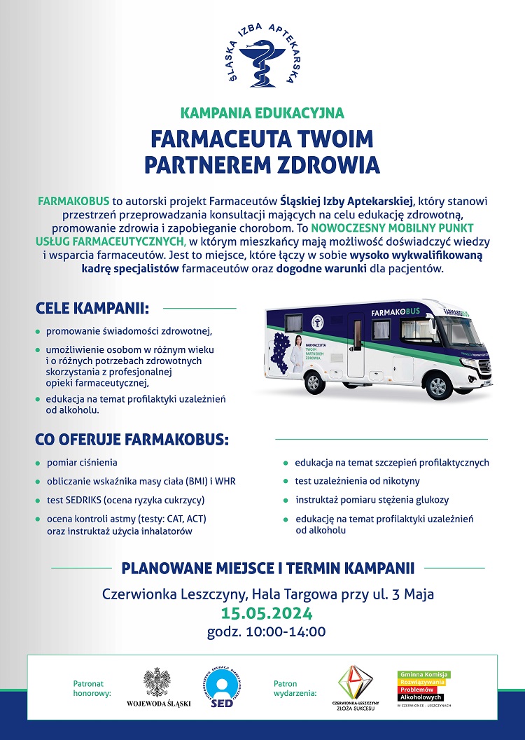 "Farmakobus" w Czerwionce-Leszczynach