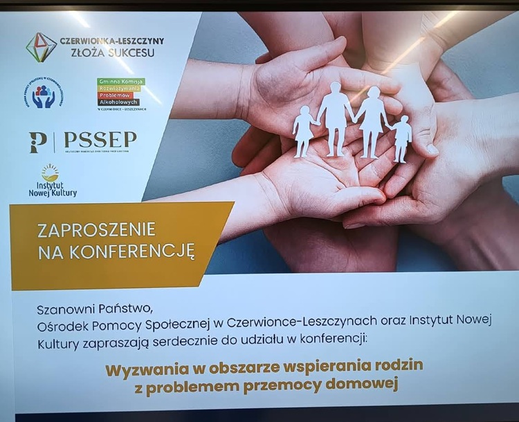 Konferencja profilaktyczna "Wyzwania w obszarze wspierania rodziny z problemem przemocy domowej"